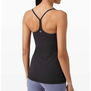 Lululemon Black Power Y Tank